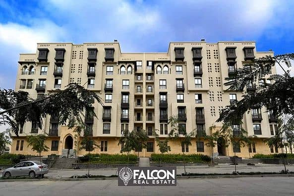 2BR apartment for sale fully finished in Fustat Compound with facilities over 12 years! ((Ready for immediate occupancy)) 3