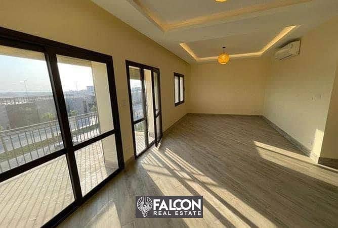 2BR apartment for sale fully finished in Fustat Compound with facilities over 12 years! ((Ready for immediate occupancy)) 6