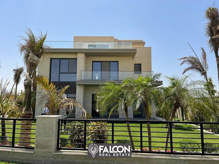 For sale, a townhouse villa, Ready to move, with a down payment of 8 million, in The Estates Sodic, Sheikh Zayed 7