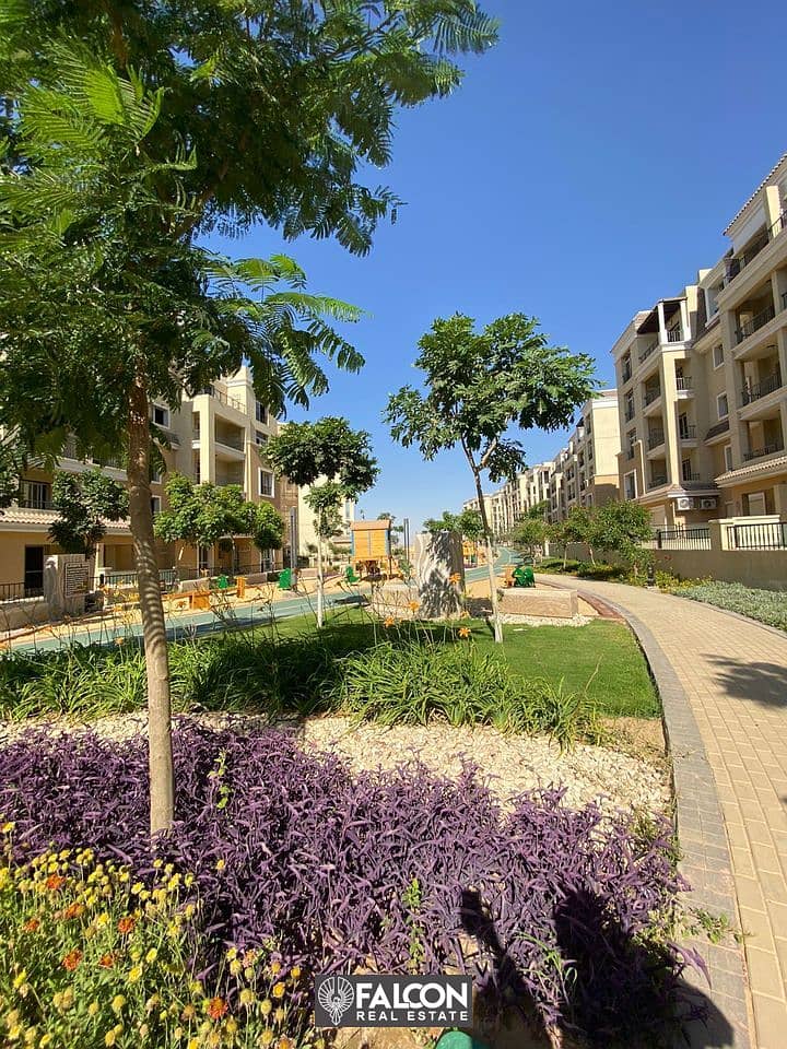 Apartment for sale next to Madinaty, in the heart of Mostaqbal City, with a contract down payment of only 10%, 42% cash discount available, installmen 3