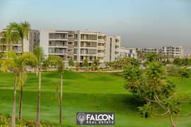 For sale, an apartment in the most distinguished compound in the New Settlement, next to Cairo International Airport, TAJ CITY, in installments over 8 0