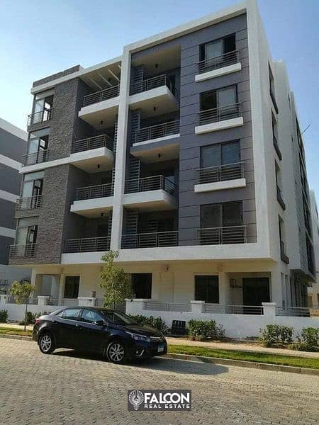 Apartment 133 m, lowest down payment, longest payment period, Taj City Compound, on Suez Road, in front of the airport and Kempinski Hotel, New Cairo 11