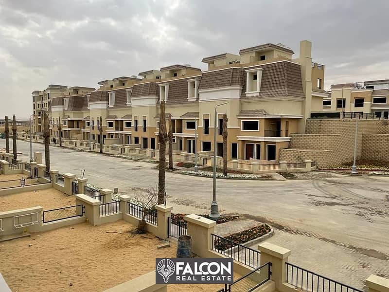 I own an apartment in SARAI Compound next to Madinaty, an excellent location in Mostaqbal City, with a 10% down payment + installments over 8 years 1