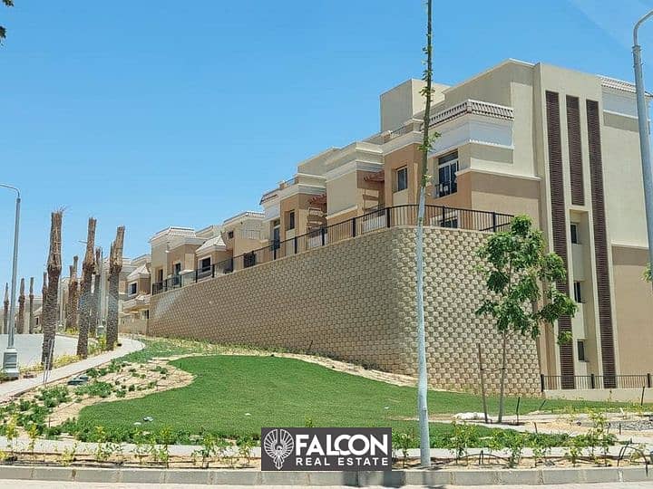 I own an apartment in SARAI Compound next to Madinaty, an excellent location in Mostaqbal City, with a 10% down payment + installments over 8 years 6