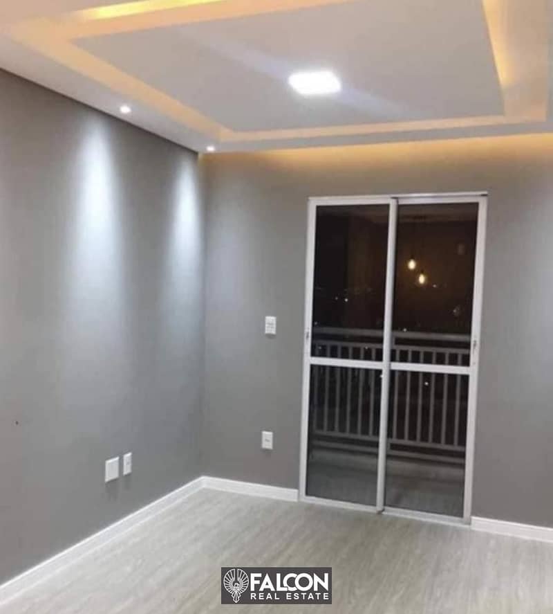 Apartment 114 square meters in the sea in New Alamein Towers in the Latin Quarter Immediate receipt, fully finished Only 5% down payment * Latin Distr 7