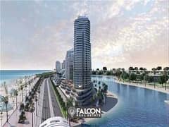 2 bedroom apartment 110m fully finished with sea view in a prime location in Downtown - City Edge New Alamein 0