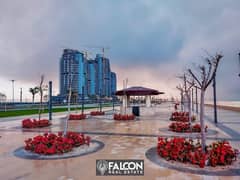 Apartment 126 m for immediate delivery for sale, fully finished, in the Latin City, New Alamein, installments up to 12 years without interest 0