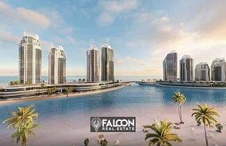 3-bedroom apartment ready to move in, 166 sqm, for sale, with a direct view of El Alamein Towers and super deluxe finishing in Downtown. 6