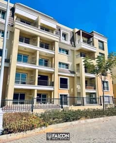 Apartment 205m + Garden 208m 42% discount in a prime location, Fifth Settlement, New Cairo, Sarai New Cairo Compound