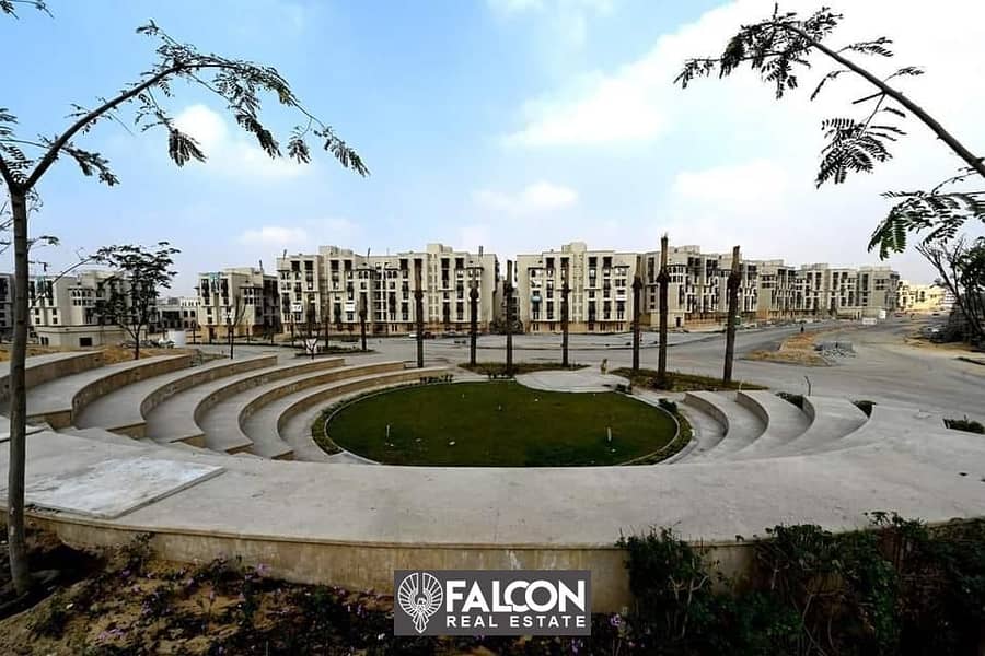 124 sqm apartment, immediate receipt, fully finished, on Salah Salem Road in the heart of Old Egypt, Fustat Compound 11