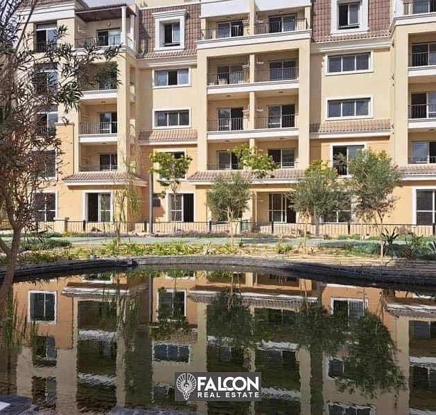 114 sqm apartment, 42% discount, in Fifth Settlement, New Cairo, in Sarai New Cairo Compound 16