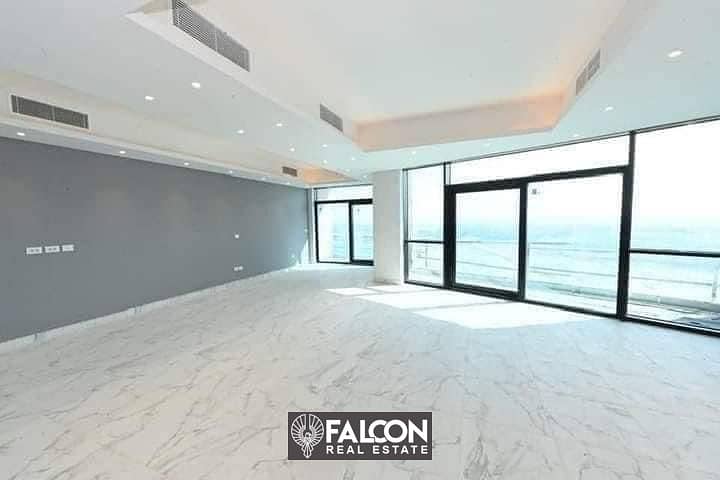 Fully finished apartment, 118 m, with a full view of the lagoon, ready for delivery in New Cairo, in the Latin District | Latin District | Installment 2