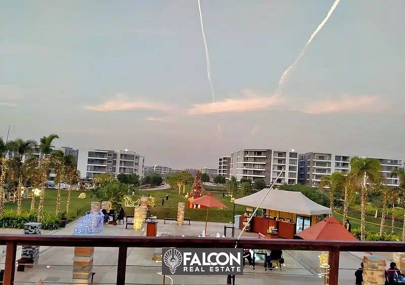 4-room duplex with large roof at the best price for sale inside Taj City Compound in a special location in New Cairo in front of Cairo Airport 2