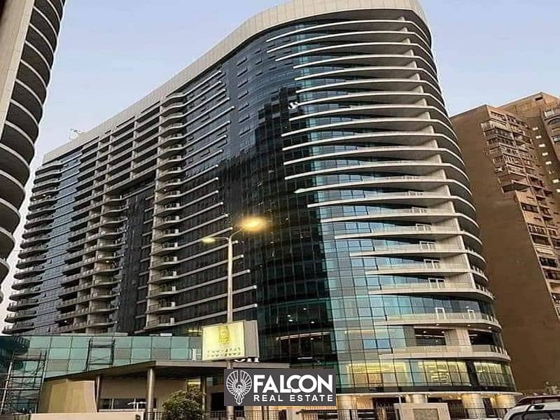 Apartment in a hotel for sale, fully furnished and equipped, with a panoramic view of the Nile, next to the Hilton Hotel 3