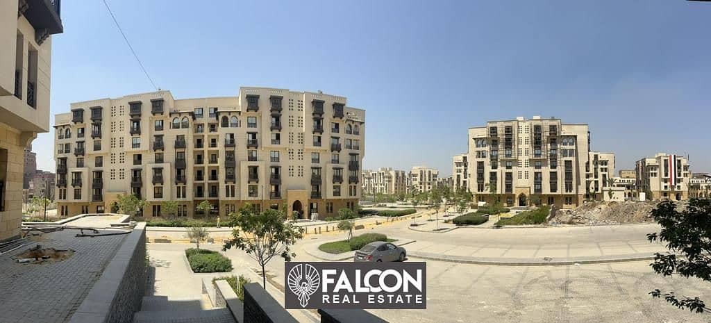 128 sqm apartment, immediate receipt, fully finished, on Salah Salem Road in the heart of Old Egypt, Fustat Compound 5