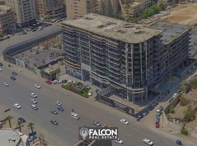 Receive and live in a fully finished hotel apartment with AC within months, in a prime location on the Suez Road, El-Thawra Street, Heliopolis 6