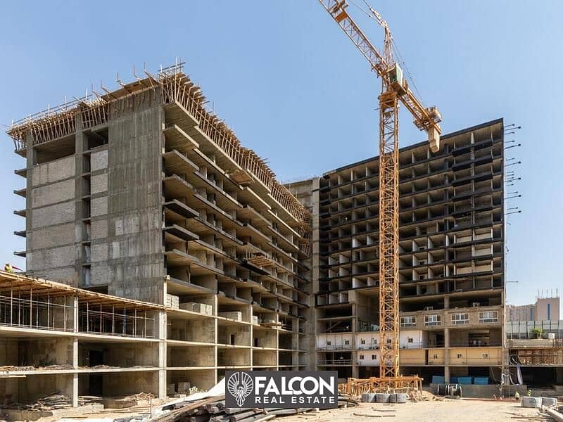 Receive and live in a fully finished hotel apartment with AC within months, in a prime location on the Suez Road, El-Thawra Street, Heliopolis 11