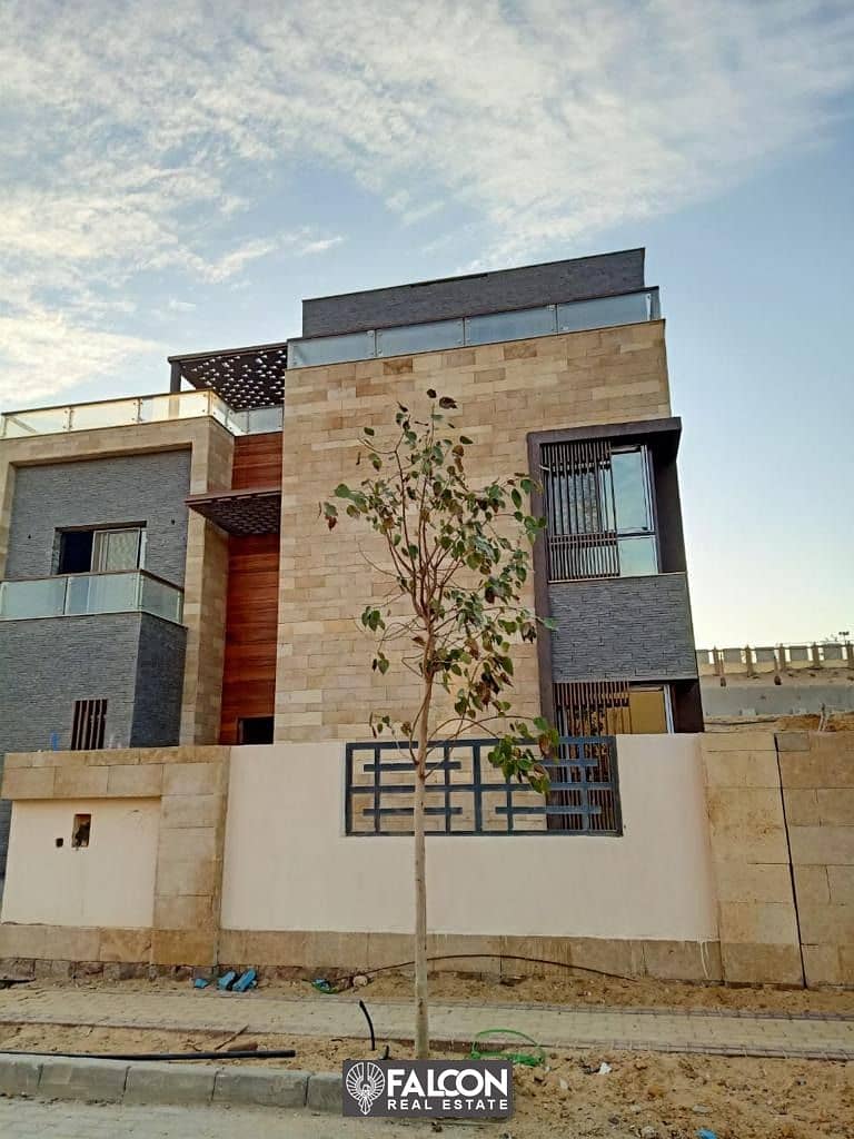 Villa for sale in Taj City with the largest discount rate in New Cairo in the most distinguished stage and the most beautiful view in the compound 5