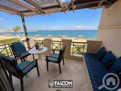 Immediate receipt, fully finished chalet on the sea and lagoons, with the most beautiful view and the best location in BlueBlue, Ain Sokhna, blue blue 0