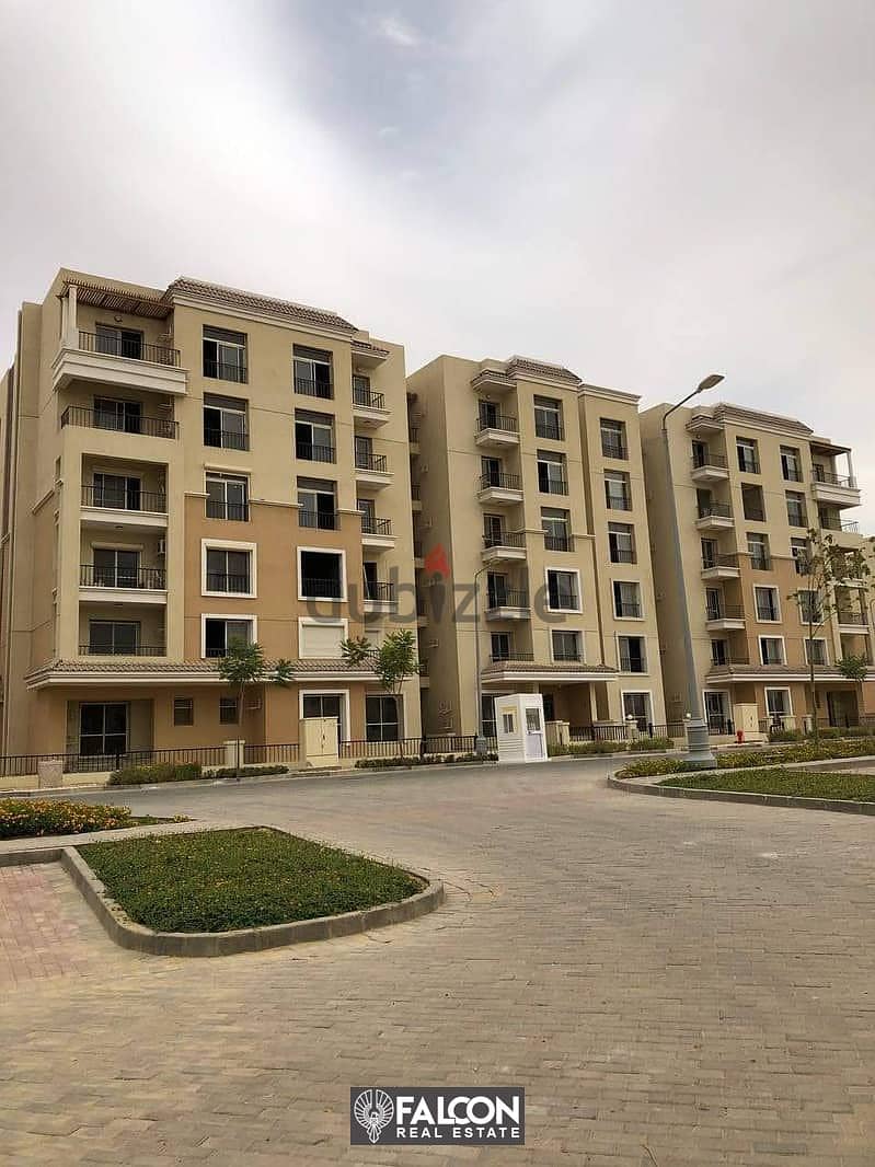 For sale ground floor apartment (130 m + 235 m private garden) in Sarai El Mostakbal Compound, New Cairo 9