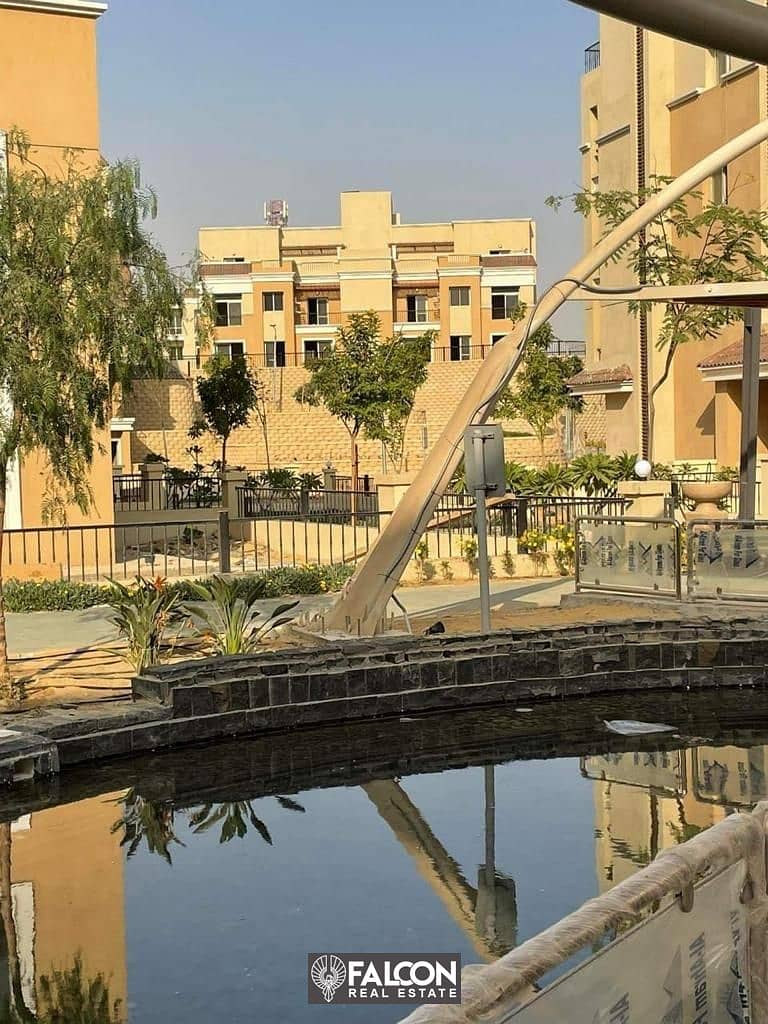 For sale, an apartment with a garden in Sarai Compound, next to Madinaty, in the heart of New Cairo, cash discount (up to 42%) 8