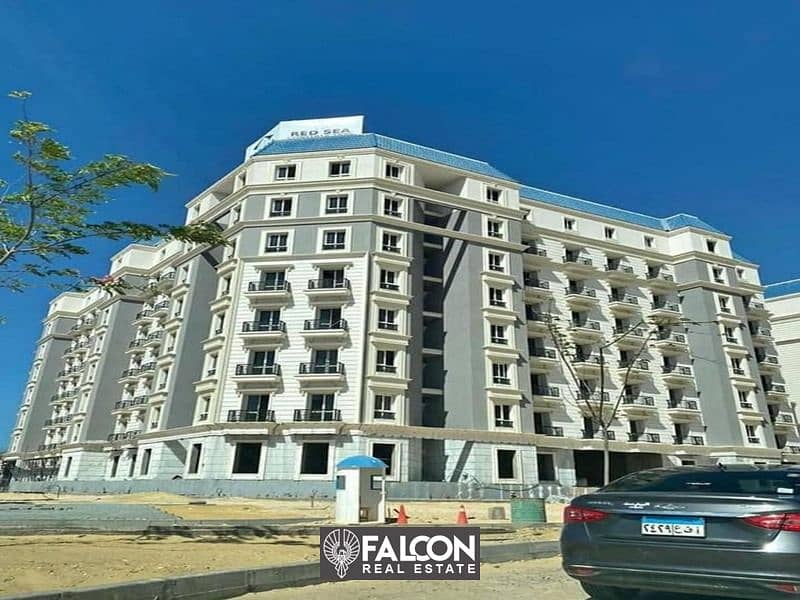 Receive immediately with a down payment of 780 thousand, a fully finished sea view apartment in the Latin Quarter, New Alamein, North Coast 3