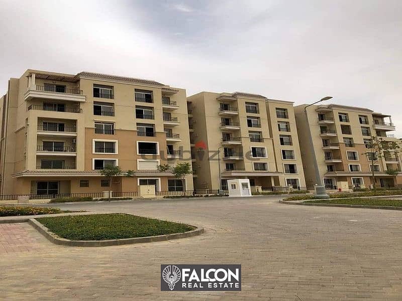 For a limited time, 42% discount, two-bedroom apartment for sale in Sarai, New Cairo, next to Madinaty 7