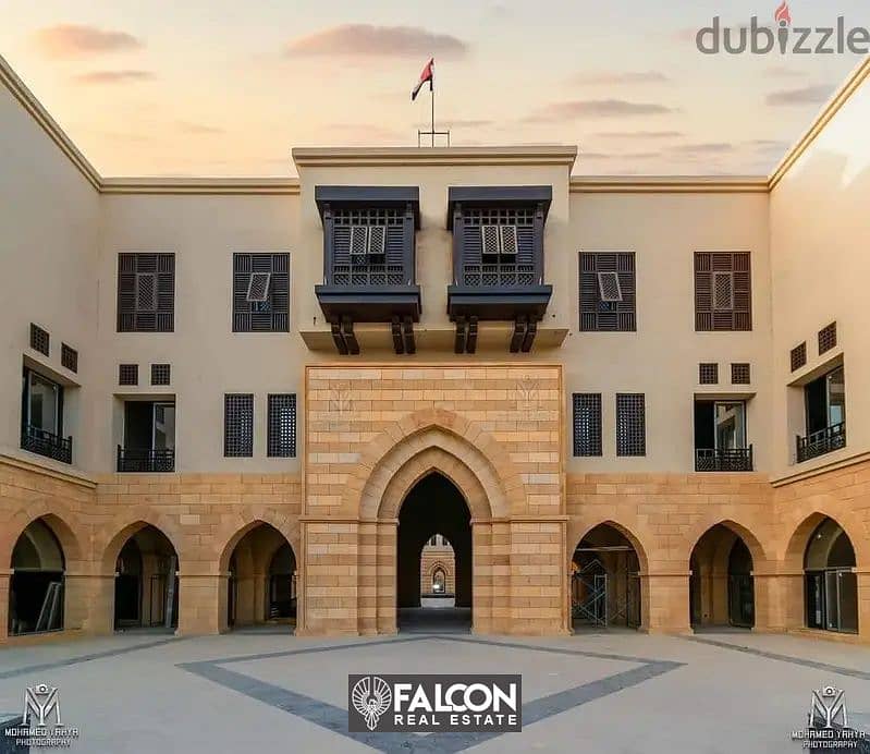 Immediately receive a fully finished apartment with installments over 12 years in the first compound in the center of the country in Al-Fustat Compoun 9