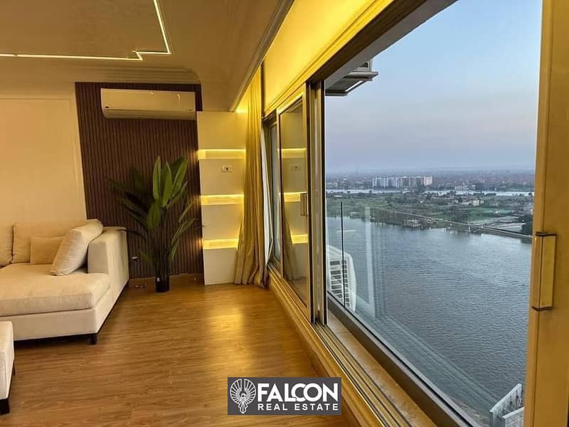 Immediately deliver hotel apartment with distinctive investment return next to Hilton fully finished, furnishings and appliances Maadi Downtown Cairo 1