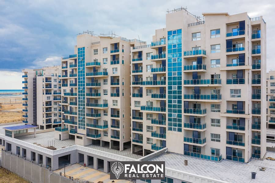 Ready to move in, in installments, an apartment for immediate delivery, with a 15% down payment, finished, in the heart of Downtown, North Coast 5