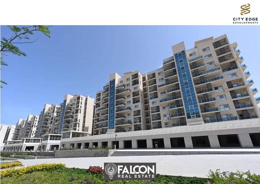 Ready to move in, in installments, an apartment for immediate delivery, with a 15% down payment, finished, in the heart of Downtown, North Coast 7