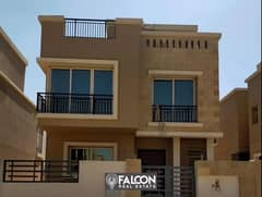 Standalone 3 Floors Villa Ready For Viewing In Front Of Cairo Airport For Sale with Installments Taj City New Cairo 0