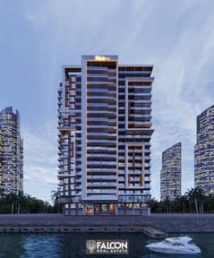 The first hotel tower on Maadi Corniche, ready for inspection fully finished with appliances and air conditioners for sale for sale with installments