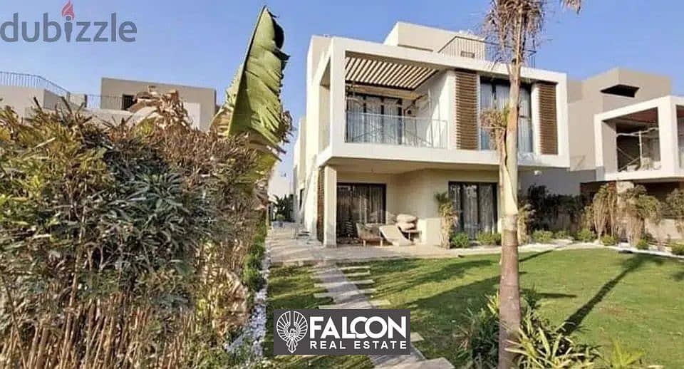 5-room villa with roof, immediate receipt, ready for inspection, in a very special location in Sheikh Zayed, with a view of the landscape, in a compou 13