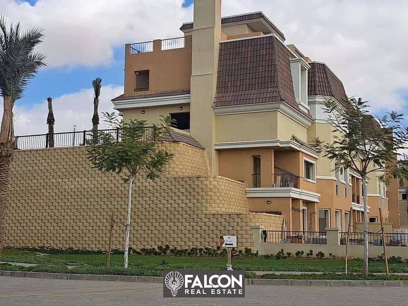 villa ready to show for sale in sarai new cairo with installments over 8 years 1