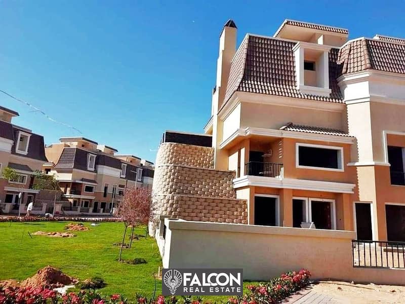 villa ready to show for sale in sarai new cairo with installments over 8 years 5