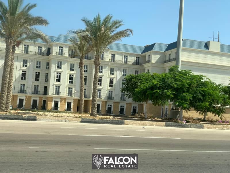 A fully finished apartment with a special design and a prime location for sale in the Latin Quarter of El Alamein, 6