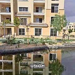 For sale, a double view apartment with a cash discount of only 42% in Sarai Compound from Misr City for Housing and Development 5