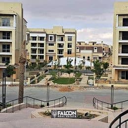 For sale, a double view apartment with a cash discount of only 42% in Sarai Compound from Misr City for Housing and Development 7