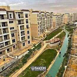 For sale, a double view apartment with a cash discount of only 42% in Sarai Compound from Misr City for Housing and Development 9