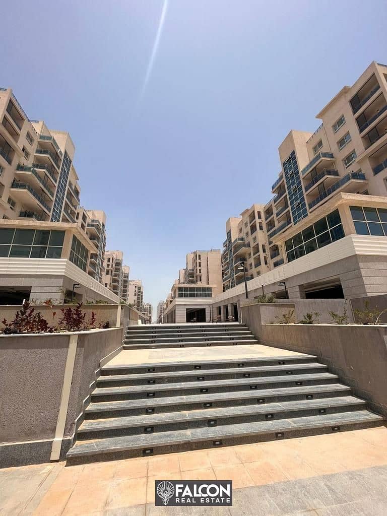 A fully finished two-room apartment with a sea view in a prime location in Downtown - City Edge, New Alamein 9