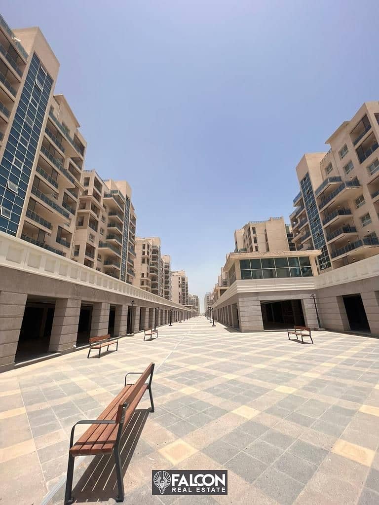 A fully finished two-room apartment with a sea view in a prime location in Downtown - City Edge, New Alamein 10