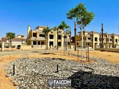 Two-bedroom apartment for sale in a prime location in Mostakbal City, with a view of the landscape, in Sarai Compound, next to Madinaty. . .