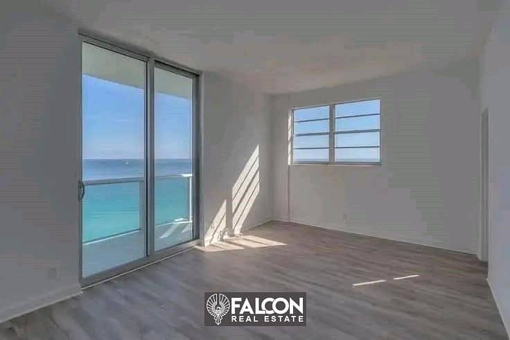 Your apartment overlooks the sea and the lagoon and is finished 0