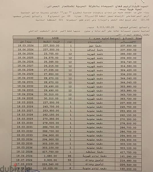 شقة ٣ غرف بمدينة نور- دور ثالث- تشطيب سوبر لوكس-اقل ب٢ مليون من الشركة 2