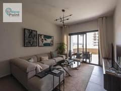 Apartment with open view fully finished in Al borouj compound