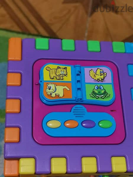 six faces educational cube in an excellent condition 2