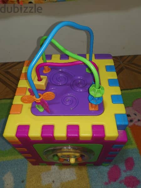 six faces educational cube in an excellent condition 5