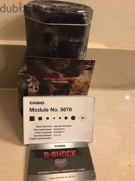 Casio G Shock brand new watch black 1