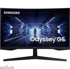 شاشه Samsung odyssey G5 27 2K Curved 144Hz